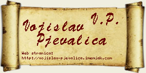 Vojislav Pjevalica vizit kartica